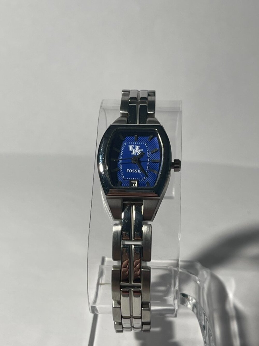 Kentucky Wildcats NCAA Stainless-Steel Bracelet Watch by Fossil NEW